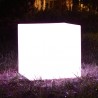 Stolik - taboret - lampa 6-9W led - sześcian 40cm