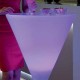 Podświetlany stolik barowy w kształcie kieliszka do Margarity