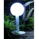 Lampa kula 40cm na podstawie, podświetlana LED 6W do dekoracji ogrodu