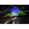 Lampa kula z promieniami 40 cm do dekoracji ogrodu