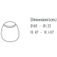 Pufa, siedzisko, 60 cm POUF 60